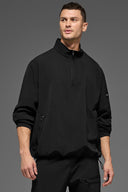 Light Weight Takeaway Track Pullover Black