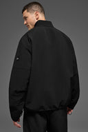 Light Weight Takeaway Track Pullover Black