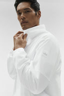 Light Weight Takeaway Track Pullover White