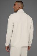 Double Take Long Sleeve 1/4 Zip Bone