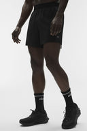 5" Adapt Running Short Black