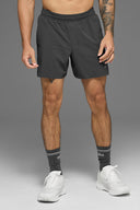 5" Traction Running Short Anthracite