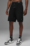 7" Sports Club Sweater Knit Short Black