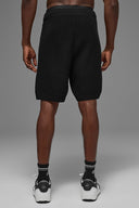 7" Sports Club Sweater Knit Short Black