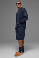 7" Sports Club Sweater Knit Short Navy