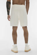 7" Coastline Knit Short Ivory