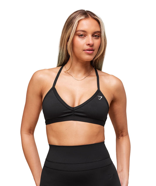 Minimal Sports Bra light support Black
