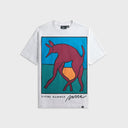 by Parra Bear Dog Hammer Tee White