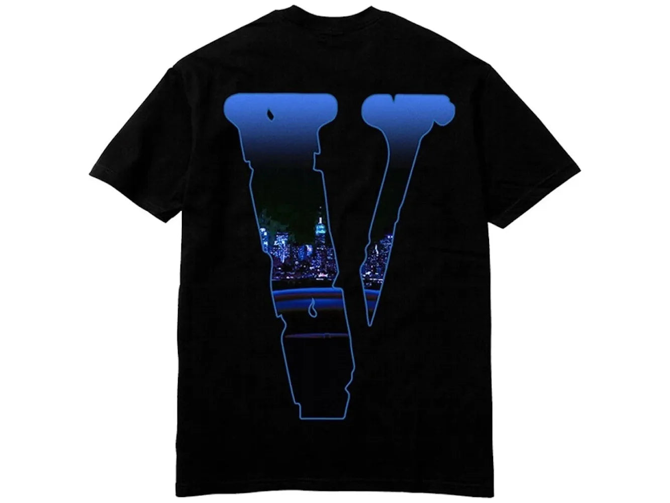 Pop Smoke x Vlone Armed And Dangerous T-shirt Black