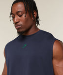 Power Cut Off Tank oversized fit Heavy Blue/Track Green