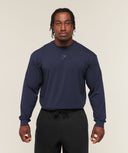 Power Long Sleeve T-Shirt oversized fit Heavy Blue/Shadow Blue