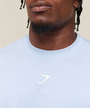 Power T-Shirt oversized fit Tranquil Blue