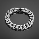 The Designer Cuban Bracelet - Silver RG3014