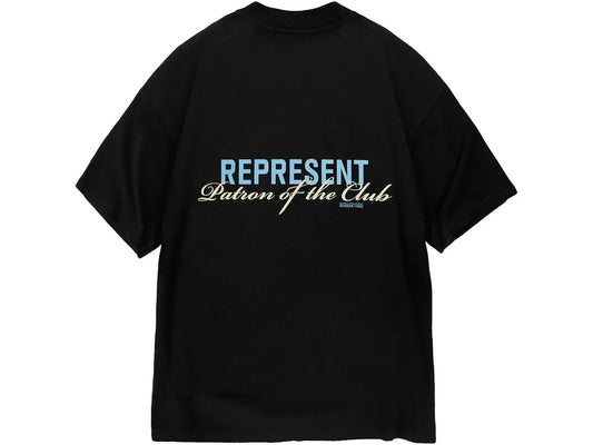 Represent Patron Of The Club Tee BLACK