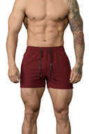 101 Bodybuilding Short Shorts Burgundy