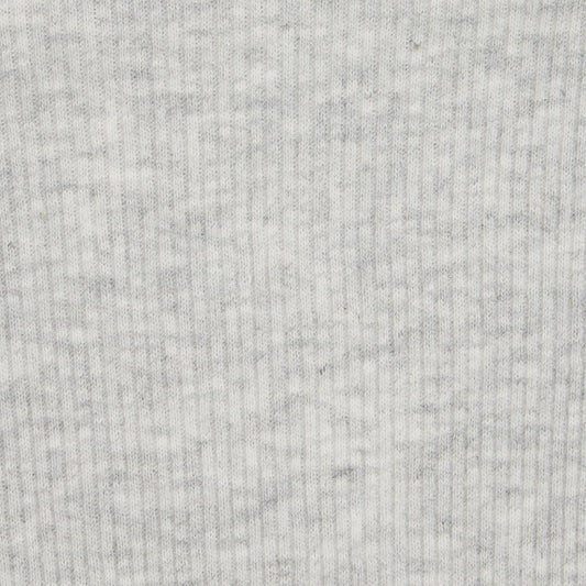Cotton Rib T-SHIRT Light heather grey
