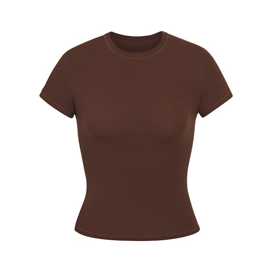 FITS EVERYBODY TSHIRT COCOA
