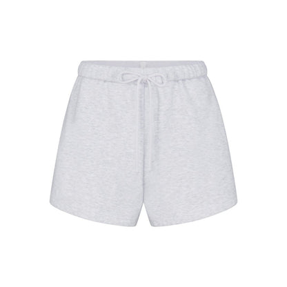 Cotton Fleece CLASSIC SHORT Light heather grey