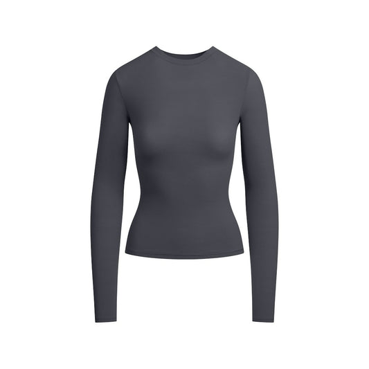 Fits Everybody LONG SLEEVE T-SHIRT Graphite