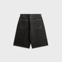 Marylebone Denim Short Black / White Weft