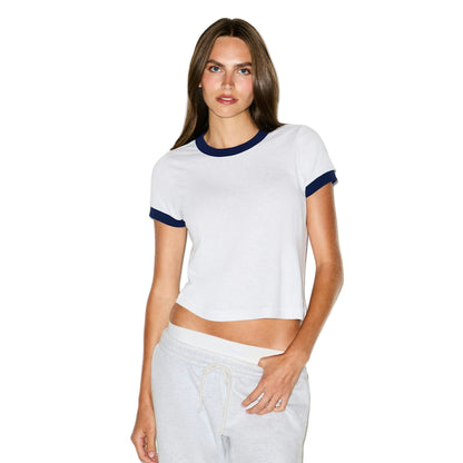 Worn In Jersey BABY TEE Snow Contrast