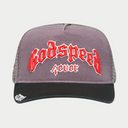 Godspeed GS Forever Trucker Hat Grey/Red