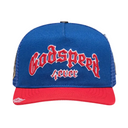 GODSPEED Forever BLUE/RED Trucker Hat