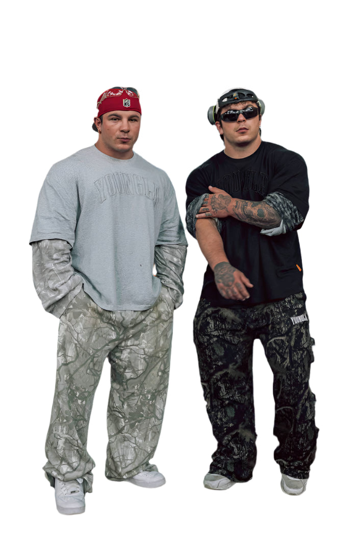 2133 - Tree Camo Baggy Sweats Dark Tree Camo