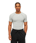 Shadow Seamless T Shirt Light Grey