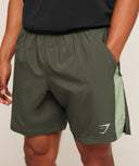 Sport 7" Shorts slim fit Strength Green/Haze Green