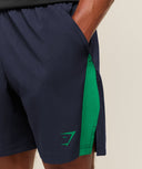 Sport 7" Shorts slim fit Heavy Blue/Track Green