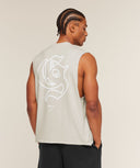 Performance Tank boxy fit Tinted White