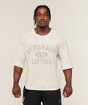 Summer Pump T-Shirt oversized fit Tinted White