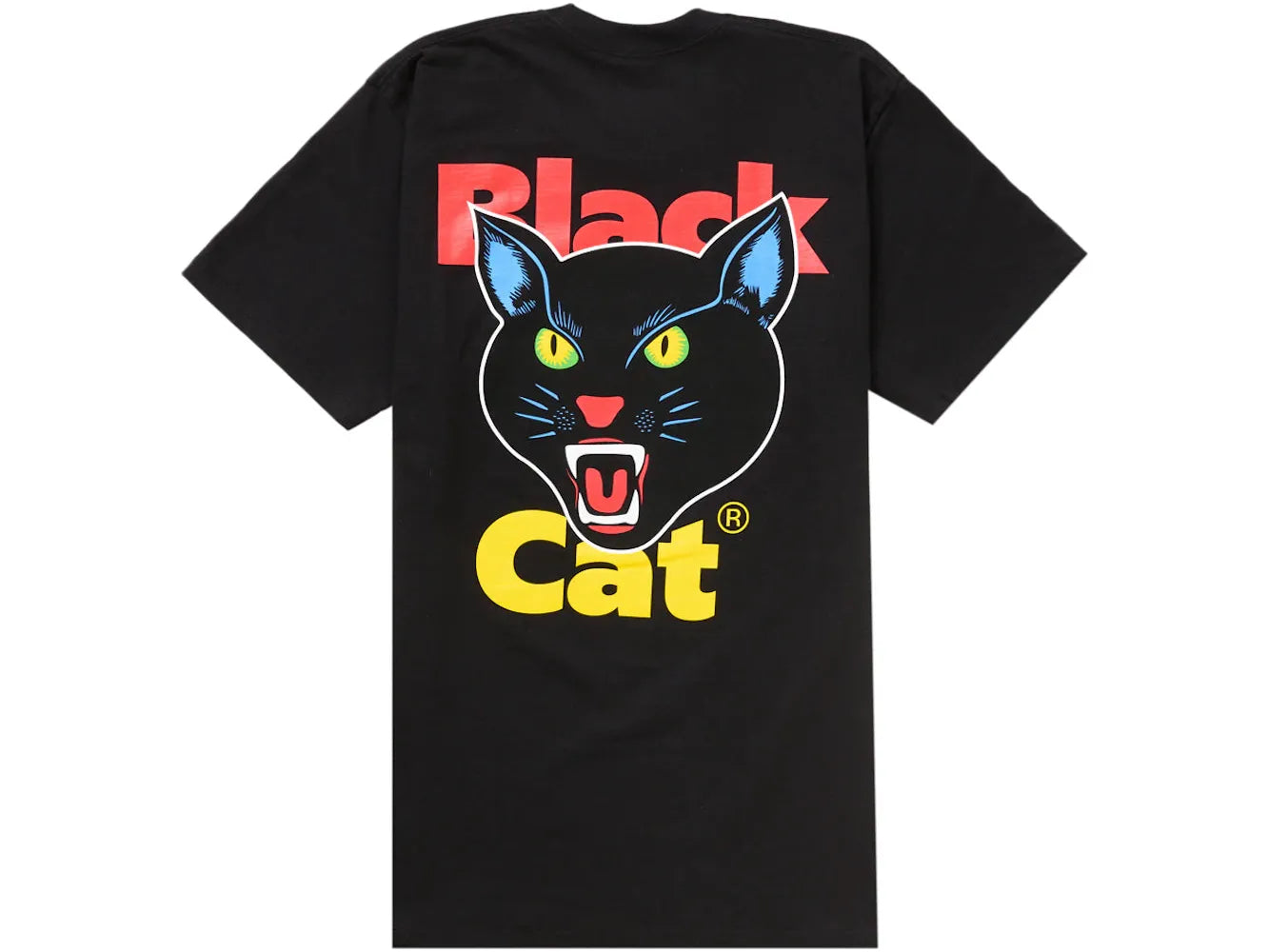 Supreme Black Cat Tee (SS24) Black