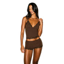 TRIANGLE CAMI Espresso