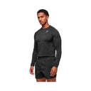 Vital Seamless Long Sleeve T-Shirt Slim Fit  black/silhouette grey
