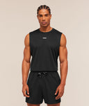 Train Cut Off Tank regular Black