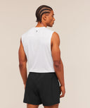 Train Cut Off Tank regular White