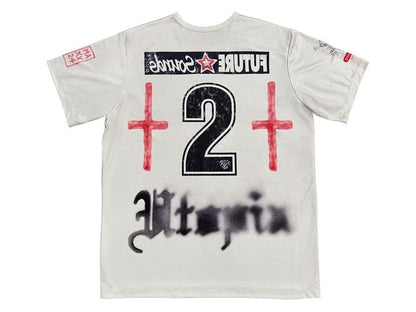 Travis Scott England Soccer Jersey White