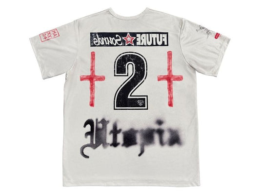 Travis Scott England Soccer Jersey White