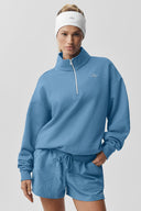 Accolade 1/4 Zip Pullover California Blue