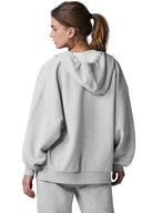 Accolade Full Zip Hoodie Athletic Heather Grey