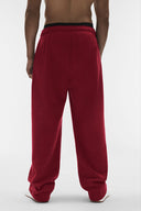 ALO Accolade Straight Leg Sweatpant Summer Romance Red