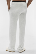Wool Cashmere New Class Sweatpant White Heather