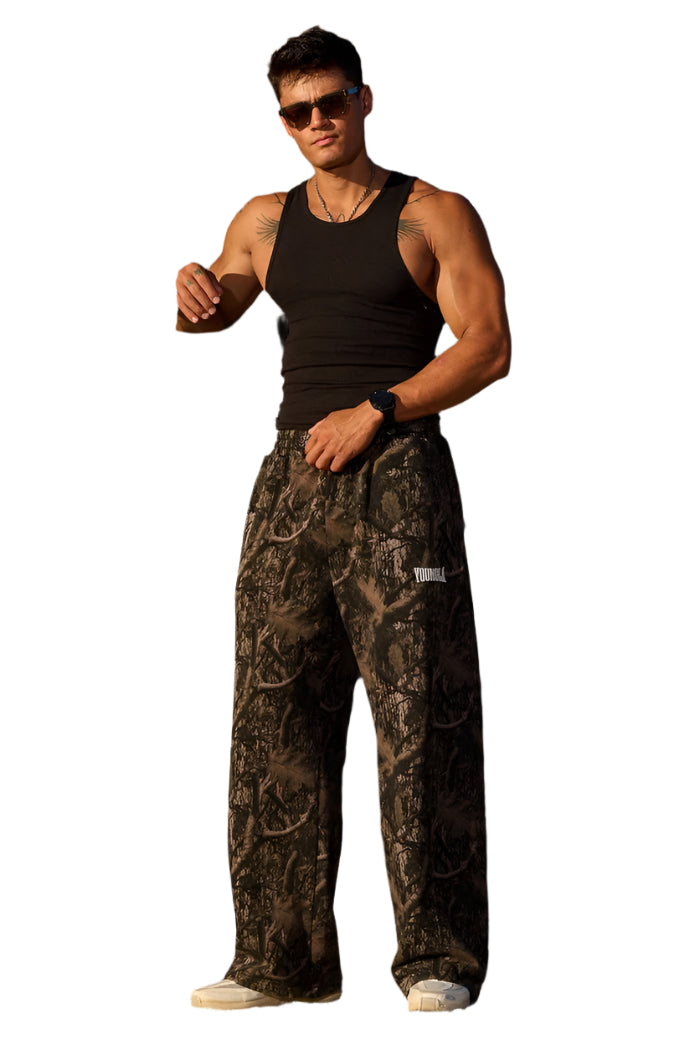 2133 - Tree Camo Baggy Sweats Dark Tree Camo