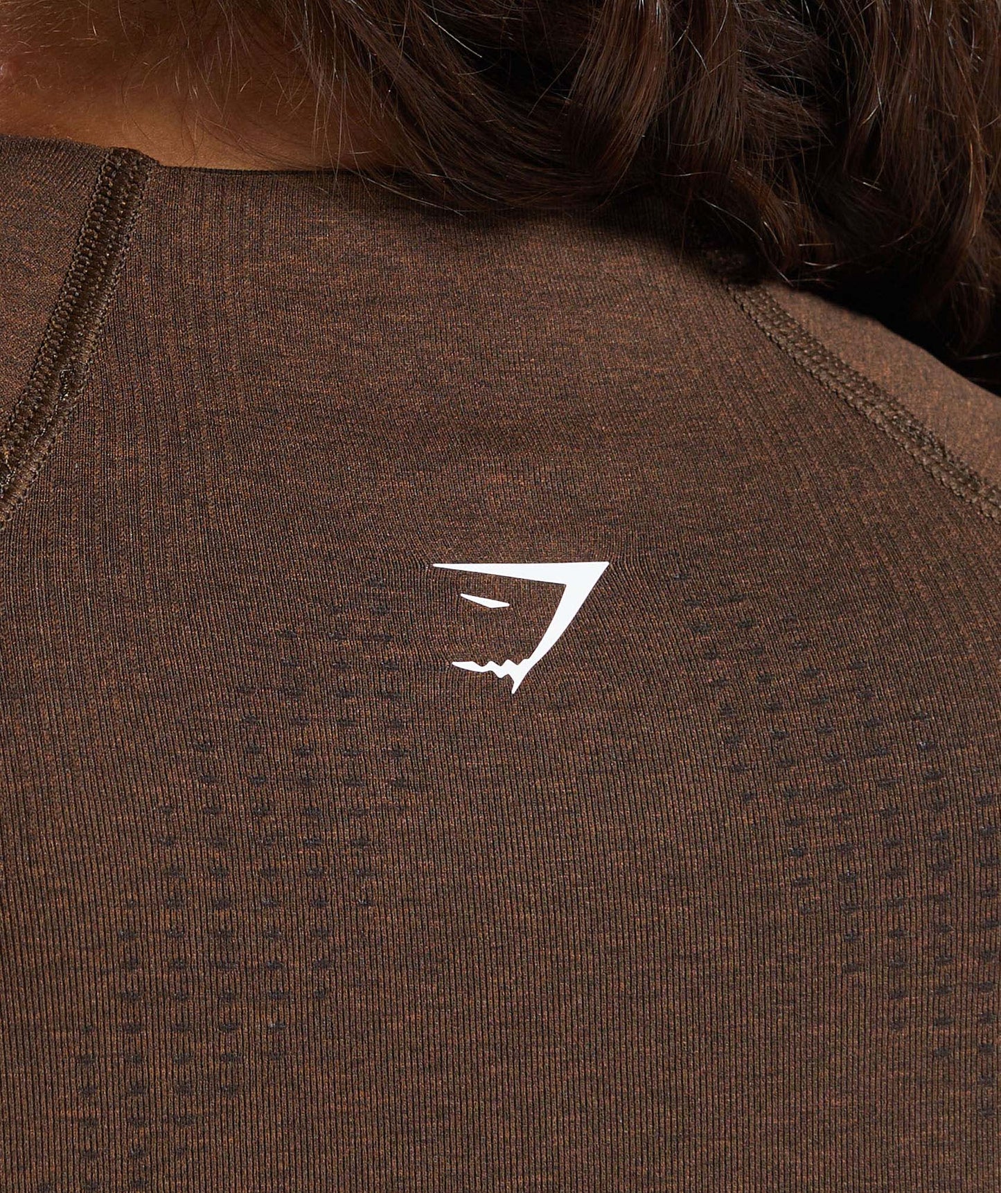 Vital Midi Zip Up Jacket Espresso Marl