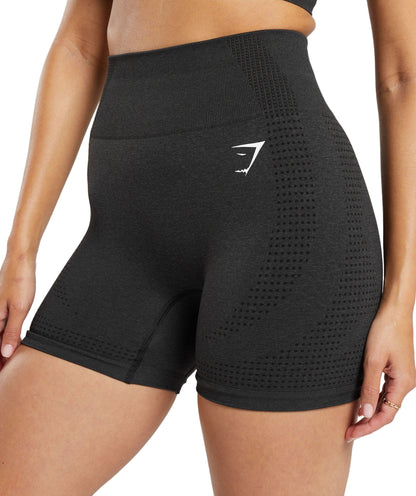 Vital Shorts Black Marl