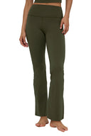 ALO Softsculpt High-Waist 7/8 Bootcut Legging Green Olive