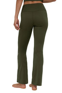 ALO Softsculpt High-Waist 7/8 Bootcut Legging Green Olive