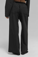 Pinstripe Daylight Boxer Pant (Regular) Black/Titanium